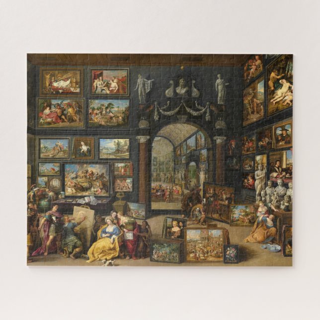 Puzzle Apelles Peinture Campaspe par Willem van Haecht (Horizontal)