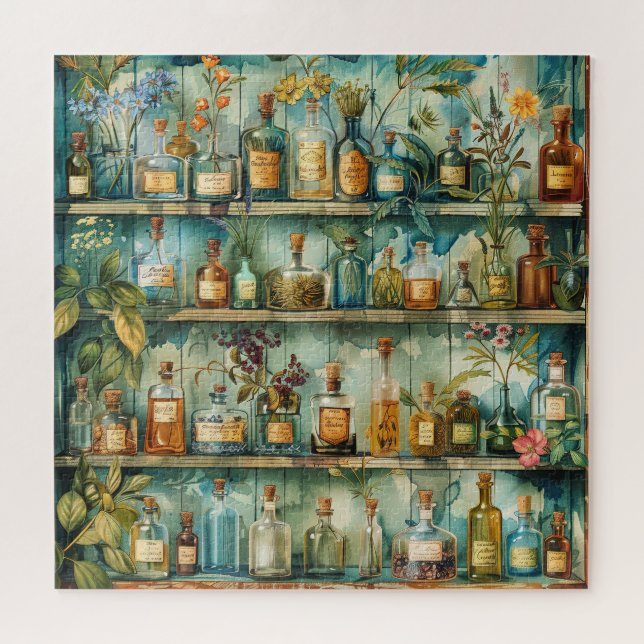 Puzzle Apothécaire vintage (Horizontal)