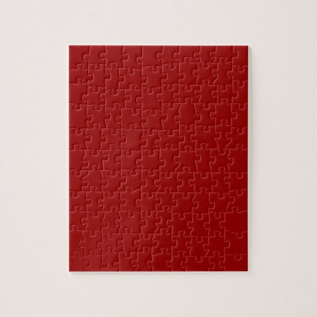 Puzzle APPLE RED (une solide couleur riche et fruitée) ~ (Vertical)