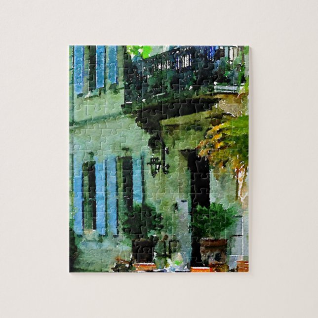 Puzzle Après-midi au café français (Vertical)