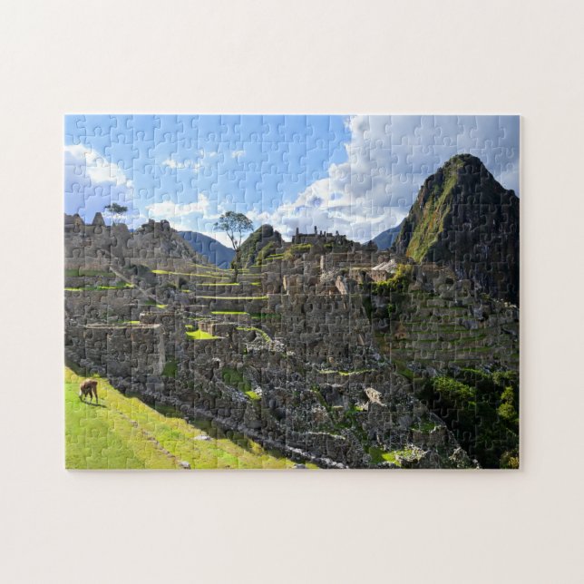 Puzzle Après-midi chez Machu Picchu, Pérou (Horizontal)