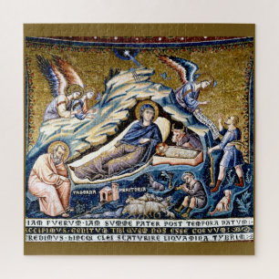 Puzzle Apse :  3. Nativité du Christ par Pietro Cavallini