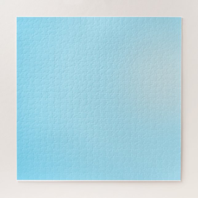 Puzzle Aquarelle bleu moderne Rainbow (Horizontal)