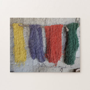 Puzzle Aquarelle de fils de séchage