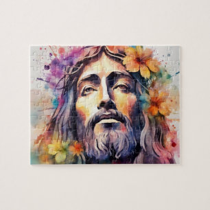 Puzzle Aquarelle Jésus