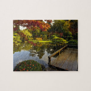 Puzzle Arboretum, Jardin Japonais, Seattle, Washington,
