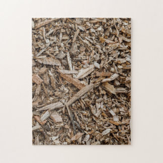 Puzzle Arboriste Wood Chips Background