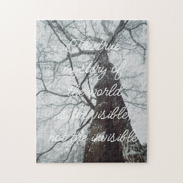 Puzzle Arbre ancien dans une forêt humide (Vertical)