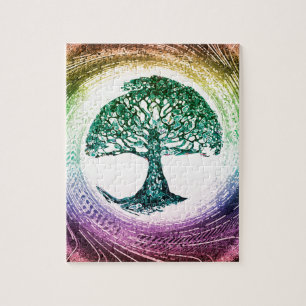 Puzzle Arbre d'arc-en-ciel de la vie par Amelia Carrie