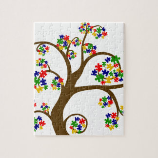 Puzzle Arbre d'autisme de la vie