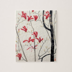 Puzzle Arbre de Magnolia par Kobayashi Kokei, Nature Vint