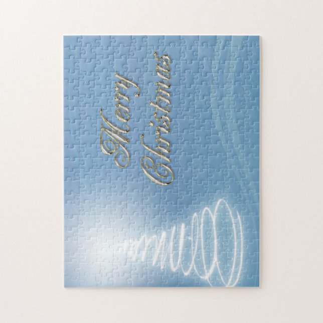 Puzzle Arbre de Noël Abstrait (Vertical)