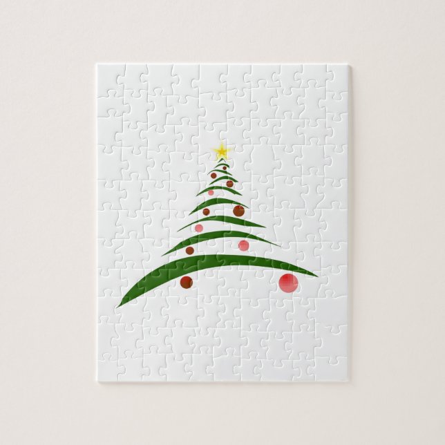 Puzzle Arbre de Noël élégant (Vertical)