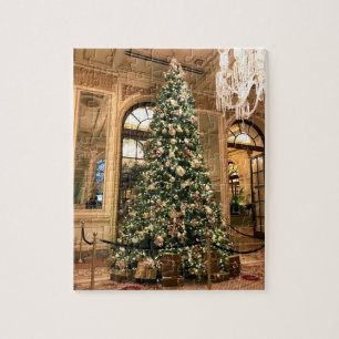 Puzzle Arbre de Noël sur la Plaza 8X10