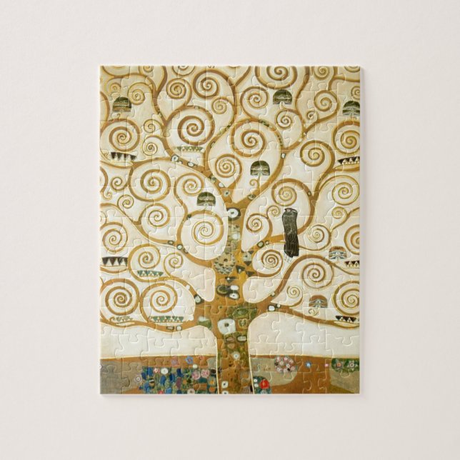 Puzzle Arbre de vie de Gustav Klimt (Vertical)