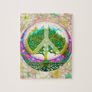Puzzle Arbre de vie Paix mondiale