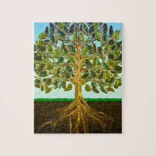 Puzzle Arbre des plaisirs simples de la vie de la vie