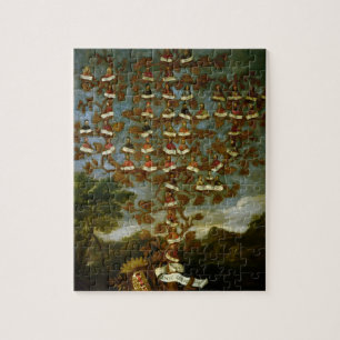 Puzzle Arbre généalogique de la famille de Cornaro