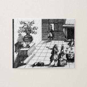 Puzzle Arbre musical de chanson d'oiseau, c.1670 édité