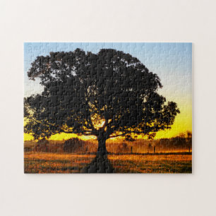 Puzzle Arbre pendant le matin