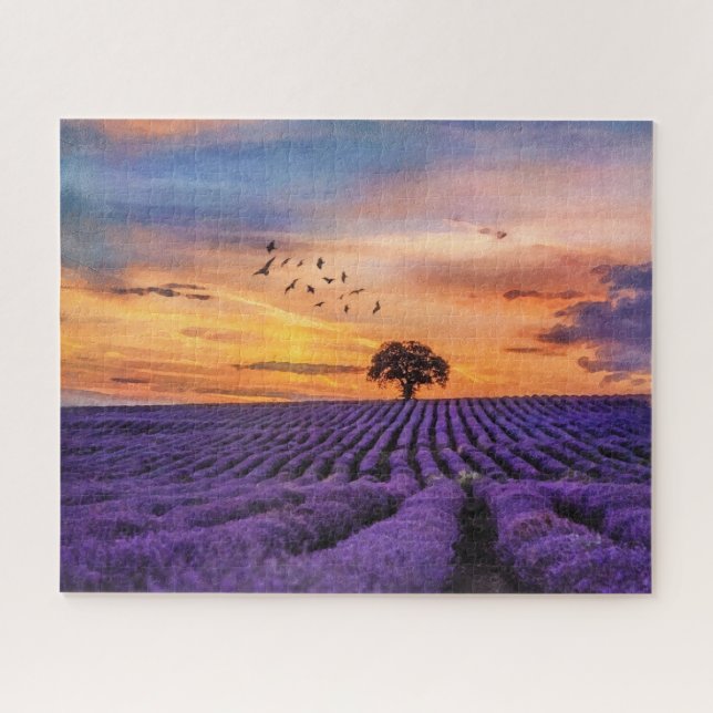 Puzzle Arbre Unique D'Art D'Origine Paysage Pacifique (Horizontal)