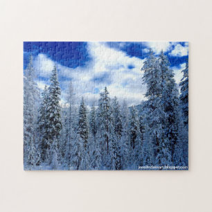 Puzzle Arbres à neige