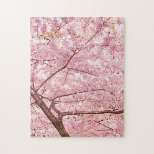 Puzzle Arbres de fleurs de cerisier