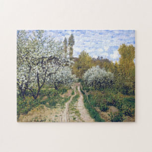 Puzzle Arbres en Fleur Monet Art