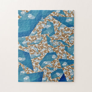 PUZZLE ARBRES ET CIEL