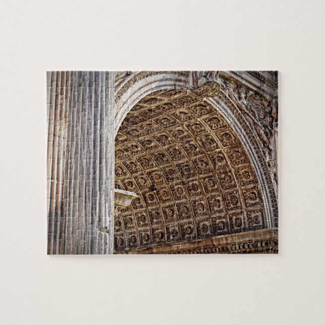 Puzzle Arc de Triomphe au Forum Romain - 8x10 - 110 pc (Horizontal)