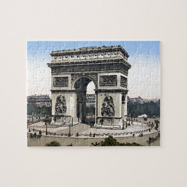 Puzzle Arc de Triomphe - De l'Etoile (Horizontal)