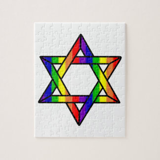 Puzzle Arc-en-ciel de recouvrement Zazzle.png d'étoile de