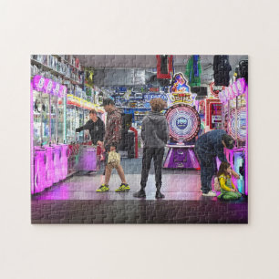 Puzzle Arcade de la promenade de Wildwood NJ