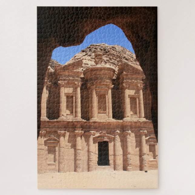 Puzzle arche du monastère de petra (Vertical)