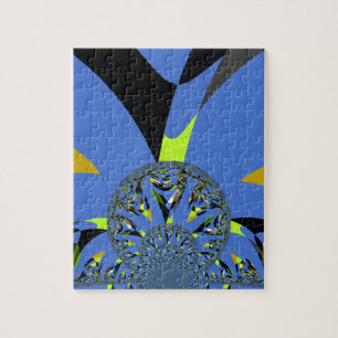 Puzzle Arches cool avec sphères fractales Art Design