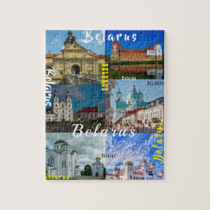 Puzzle Architecture du château de Mir à Minsk en Biélorus