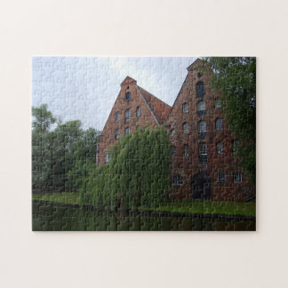 Puzzle Architecture gothique en brique, Lubeck, Allemagne