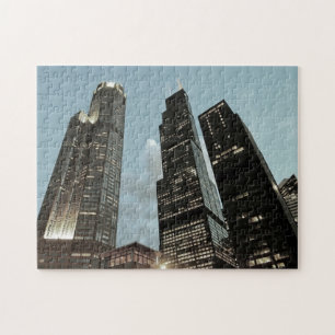 Puzzle Architecture urbaine de la tour Hancock de Chicago