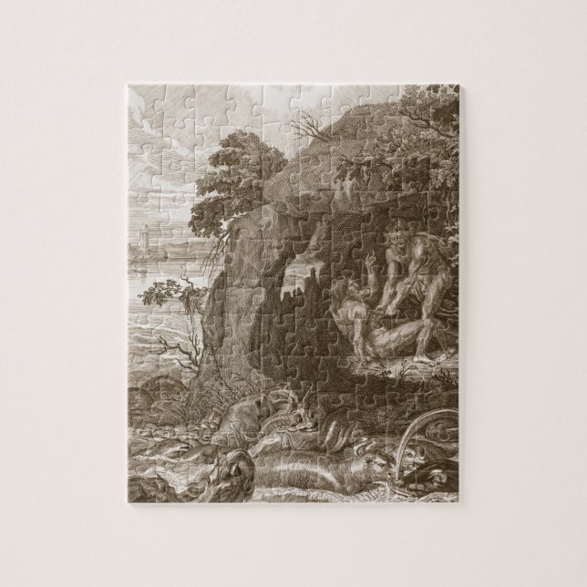 Puzzle Aristeus oblige proteus pour indiquer ses oracles, (Vertical)