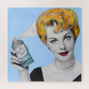 Puzzle Arlene Dahl dans "Death by Hair Spray"