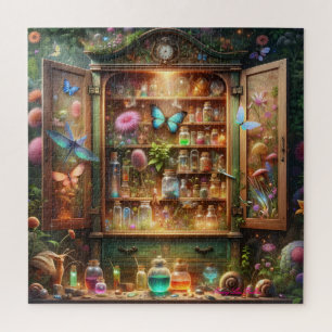 Puzzle Armoire de Papillon Apothicaire Potions Magiques