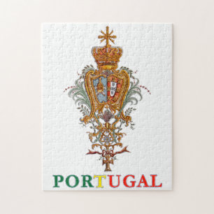 Puzzle Armoiries royales du patriote portugais