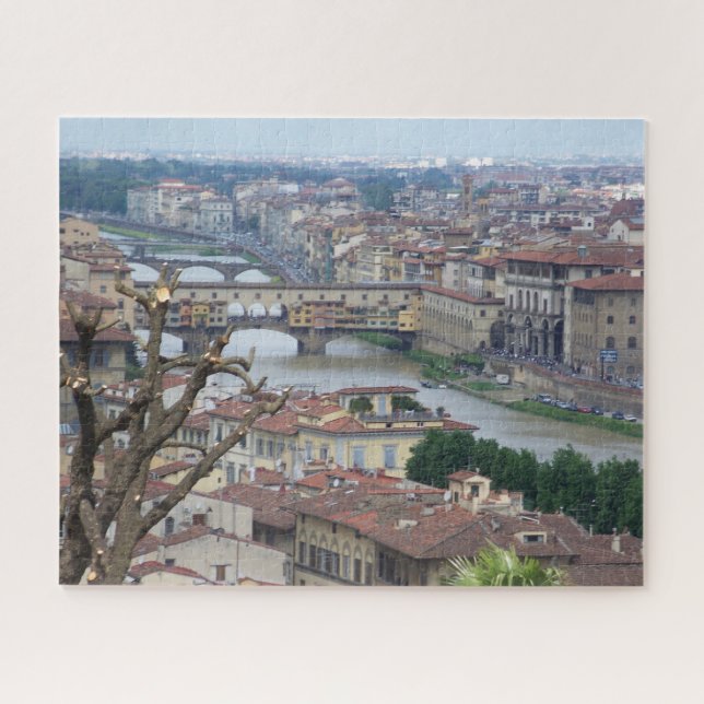 Puzzle Arno et Ponte Vecchio (Horizontal)