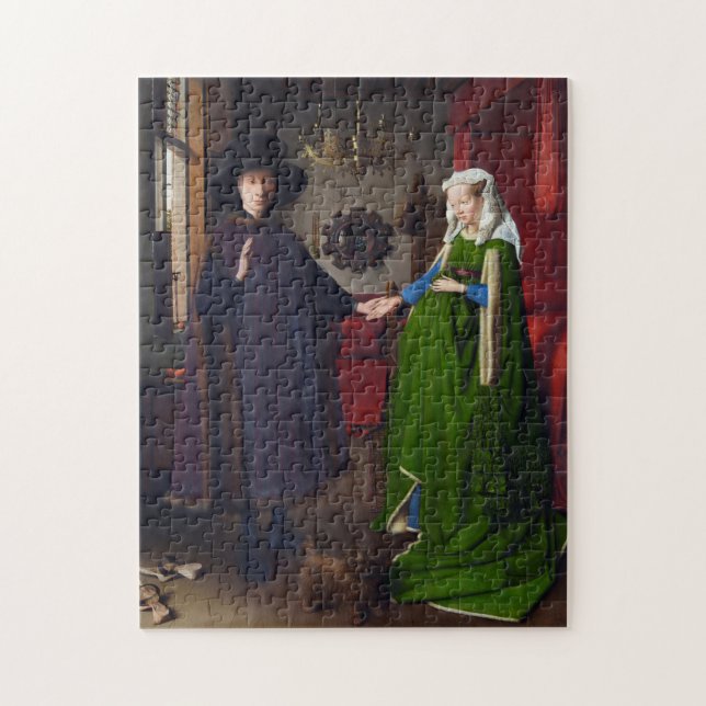 Puzzle Arnolfini Portrait de Jan van Eyck (Vertical)