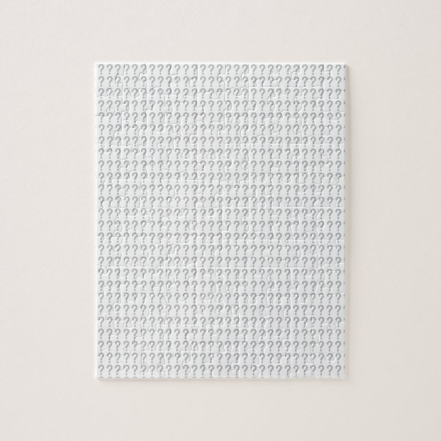 Puzzle Arrière - plan de point d'interrogation (Vertical)