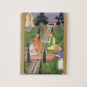 Puzzle Arrosez les jardins, de l'album de Clive (gouache