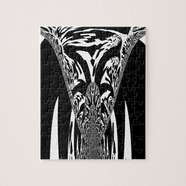 Puzzle Art Abstrait africain (Vertical)