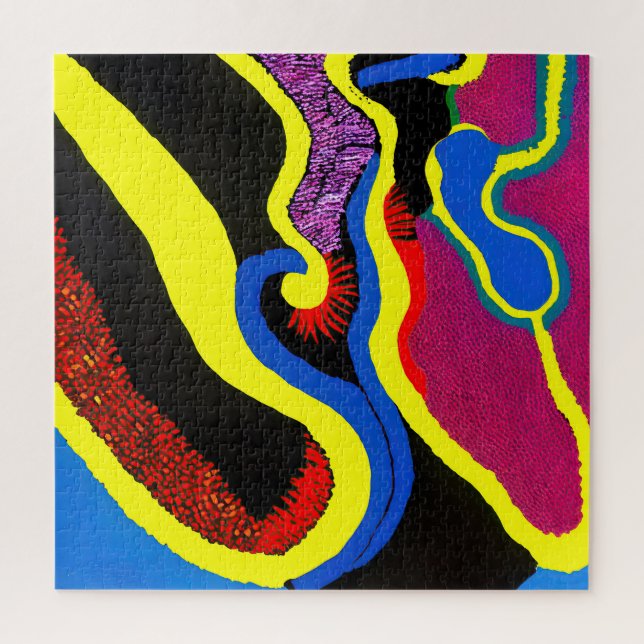 Puzzle Art Abstrait autochtone Vol 11 (Vertical)