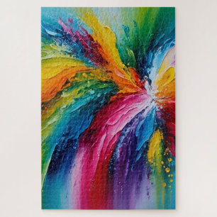 Puzzle Art Abstrait moderne coloré