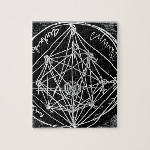 Puzzle art alchimique de transmutation de yaie
